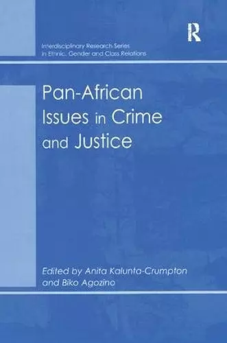 Pan-African Issues in Crime and Justice cover