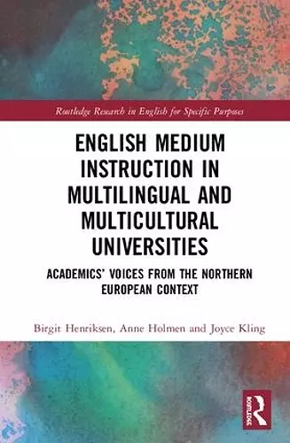 English Medium Instruction in Multilingual and Multicultural Universities cover