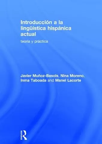 Introducción a la lingüística hispánica actual cover