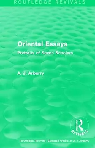 Routledge Revivals: Oriental Essays (1960) cover