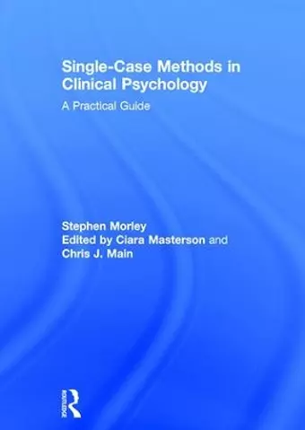 Single Case Methods in Clinical Psychology cover