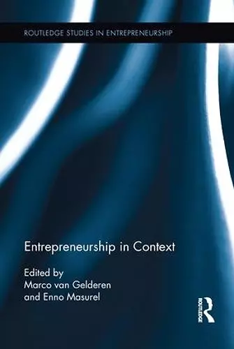 Entrepreneurship in Context cover