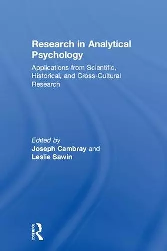 Research in Analytical Psychology cover