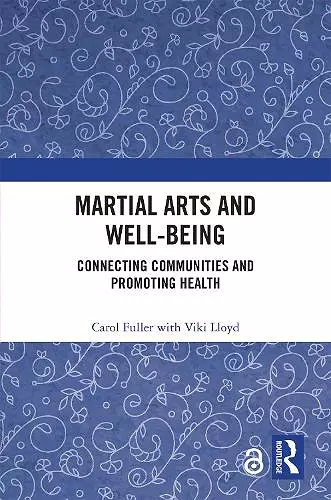 Martial Arts and Well-being cover