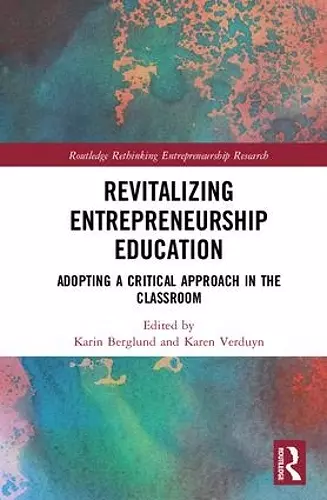 Revitalizing Entrepreneurship Education cover