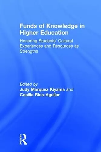 Funds of Knowledge in Higher Education cover