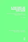 A History of Manchester College cover