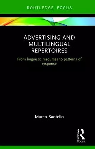 Advertising and Multilingual Repertoires cover