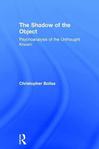 The Shadow of the Object cover