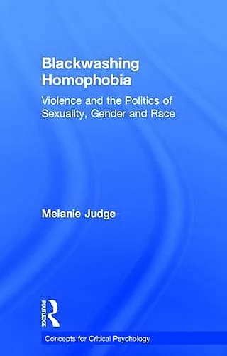 Blackwashing Homophobia cover