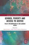 Gender, Poverty and Access to Justice cover