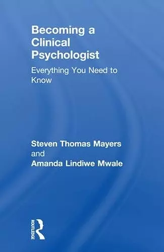 Becoming a Clinical Psychologist cover