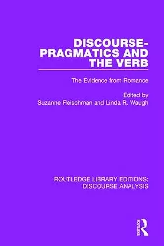 Discourse Pragmatics and the Verb cover