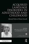 Acquired Language Disorders in Adulthood and Childhood cover