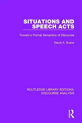 Situations and Speech Acts cover