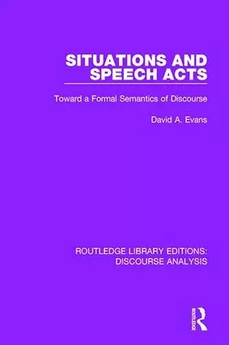 Situations and Speech Acts cover