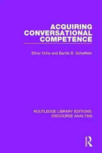 Acquiring conversational competence cover