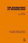 The Boundaries of Modern Iran cover