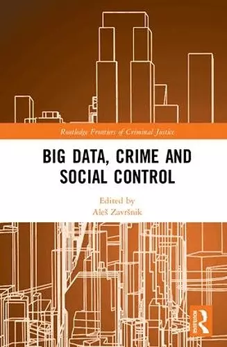 Big Data, Crime and Social Control cover