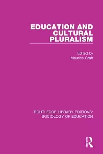 Education and Cultural Pluralism cover