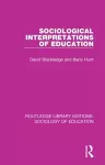 Sociological Interpretations of Education cover