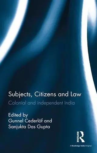 Subjects, Citizens and Law cover