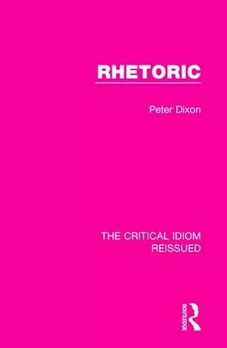 Rhetoric cover