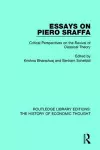 Essays on Piero Sraffa cover