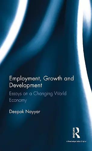 Employment, Growth and Development cover