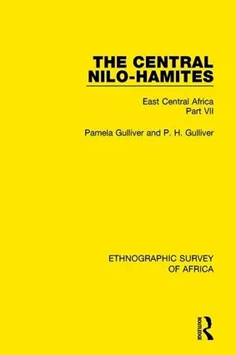 The Central Nilo-Hamites cover