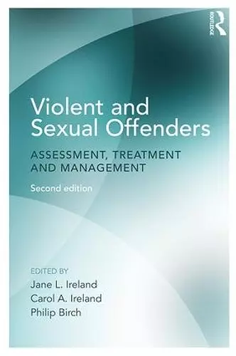 Violent and Sexual Offenders cover