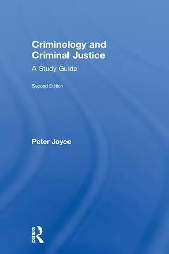 Criminology and Criminal Justice cover