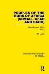 Peoples of the Horn of Africa (Somali, Afar and Saho) cover