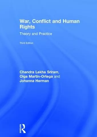 War, Conflict and Human Rights cover