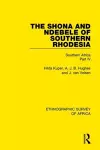 The Shona and Ndebele of Southern Rhodesia cover