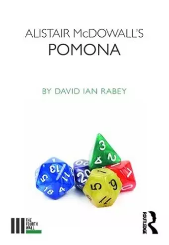 Alistair McDowall's Pomona cover