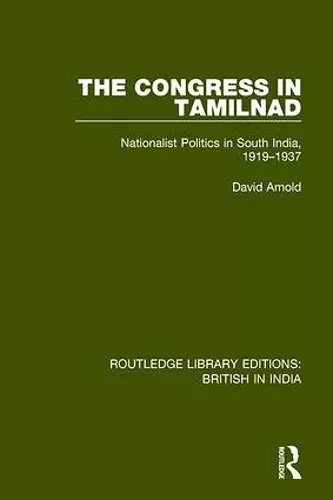 The Congress in Tamilnad cover