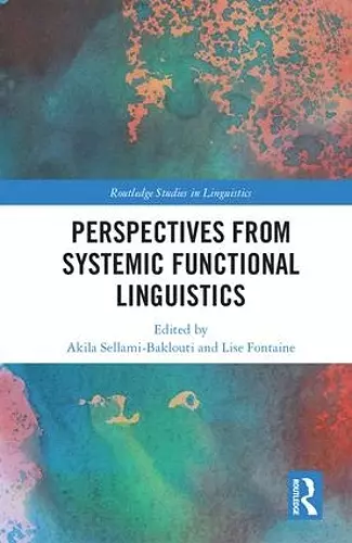 Perspectives from Systemic Functional Linguistics cover