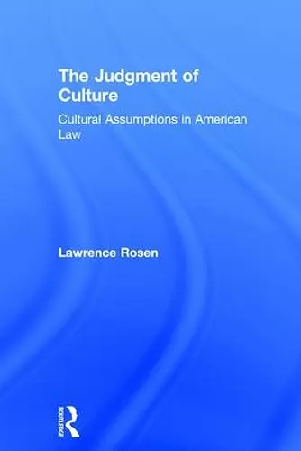 The Judgment of Culture cover