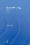 Homeland Security Law cover