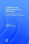 Cognitive Load Measurement and Application cover