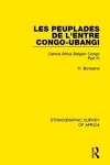 Les Peuplades de L'Entre Congo-Ubangi (Ngbandi, Ngbaka, Mbandja, Ngombe et Gens D'Eau) cover