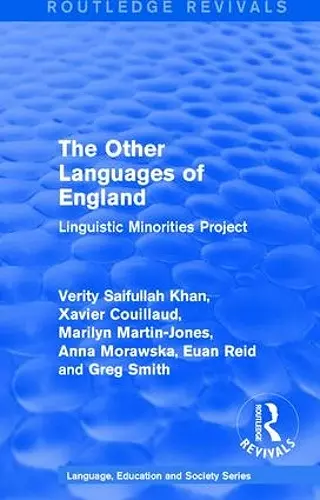 Routledge Revivals: The Other Languages of England (1985) cover