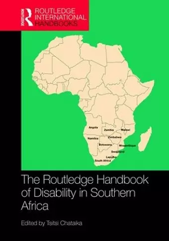 The Routledge Handbook of Disability in Southern Africa cover