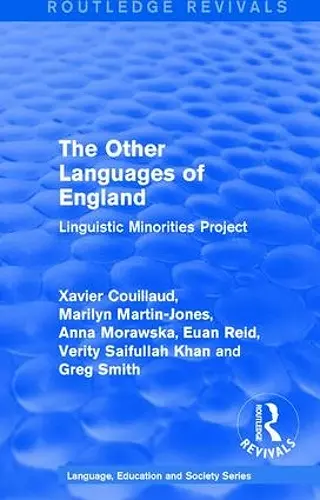 Routledge Revivals: The Other Languages of England (1985) cover