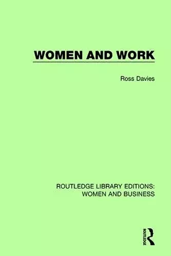 Women and Work cover