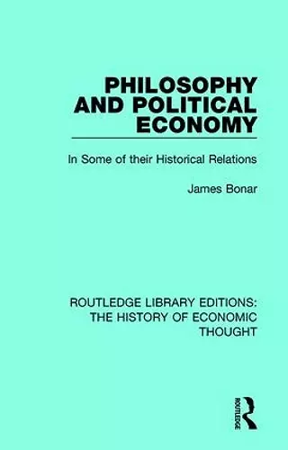 Philosophy and Political Economy cover