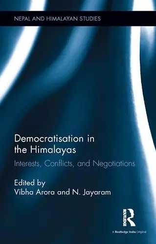 Democratisation in the Himalayas cover