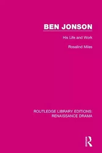 Ben Jonson cover