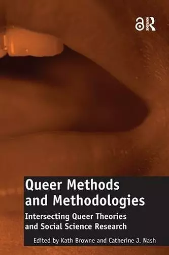 Queer Methods and Methodologies cover